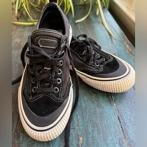 Vans Black Vintage Classic Size 7